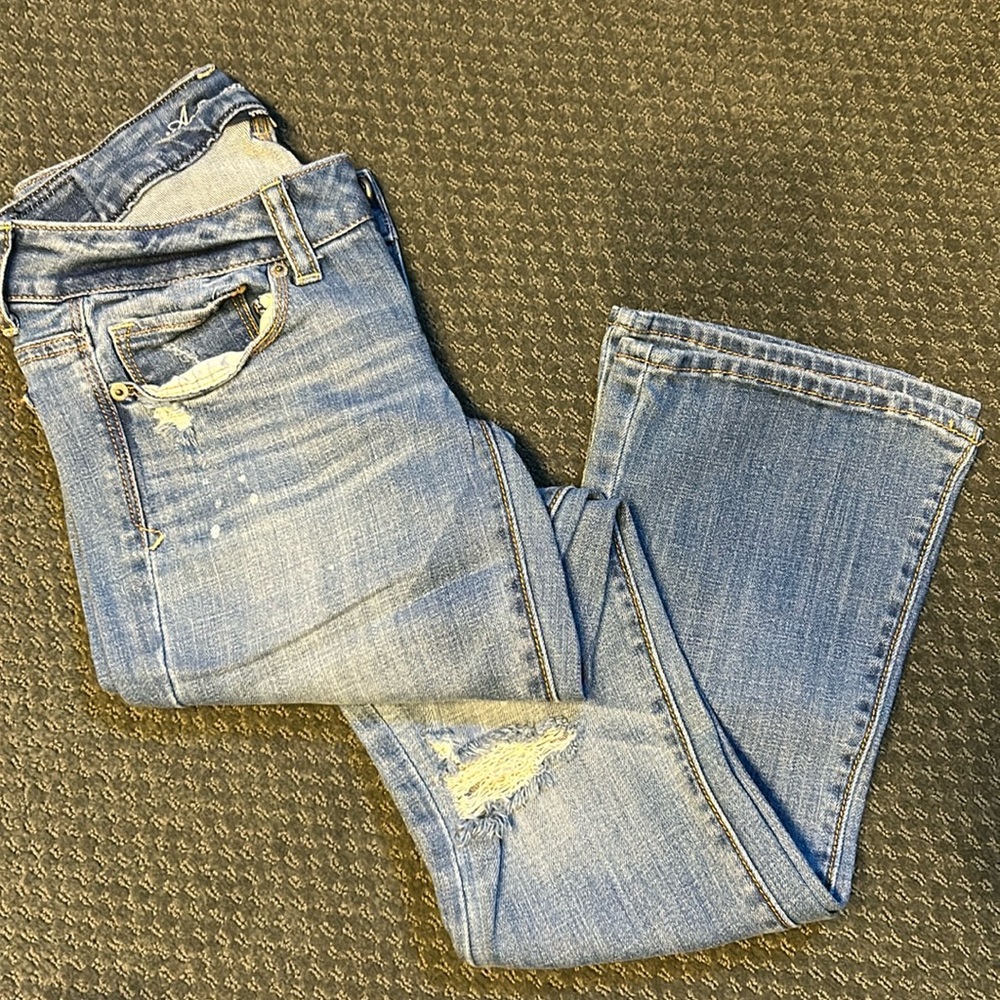 Skinny kick American eagle jeans